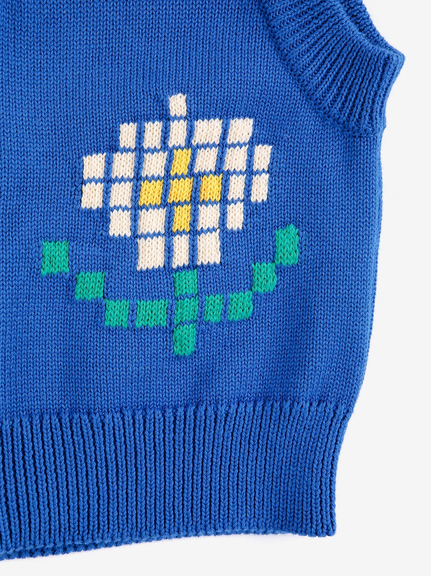 Pixel Flower Baumwollweste