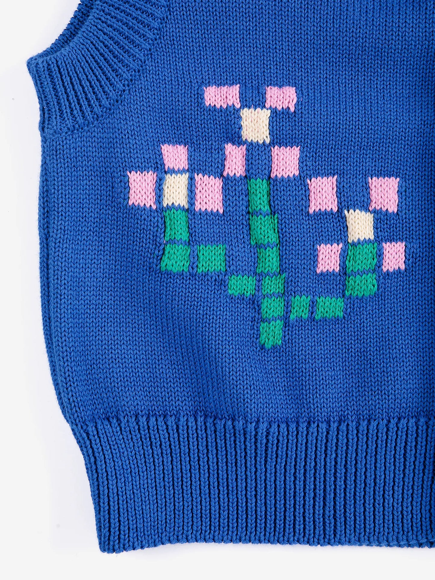 Pixel Flower Baumwollweste