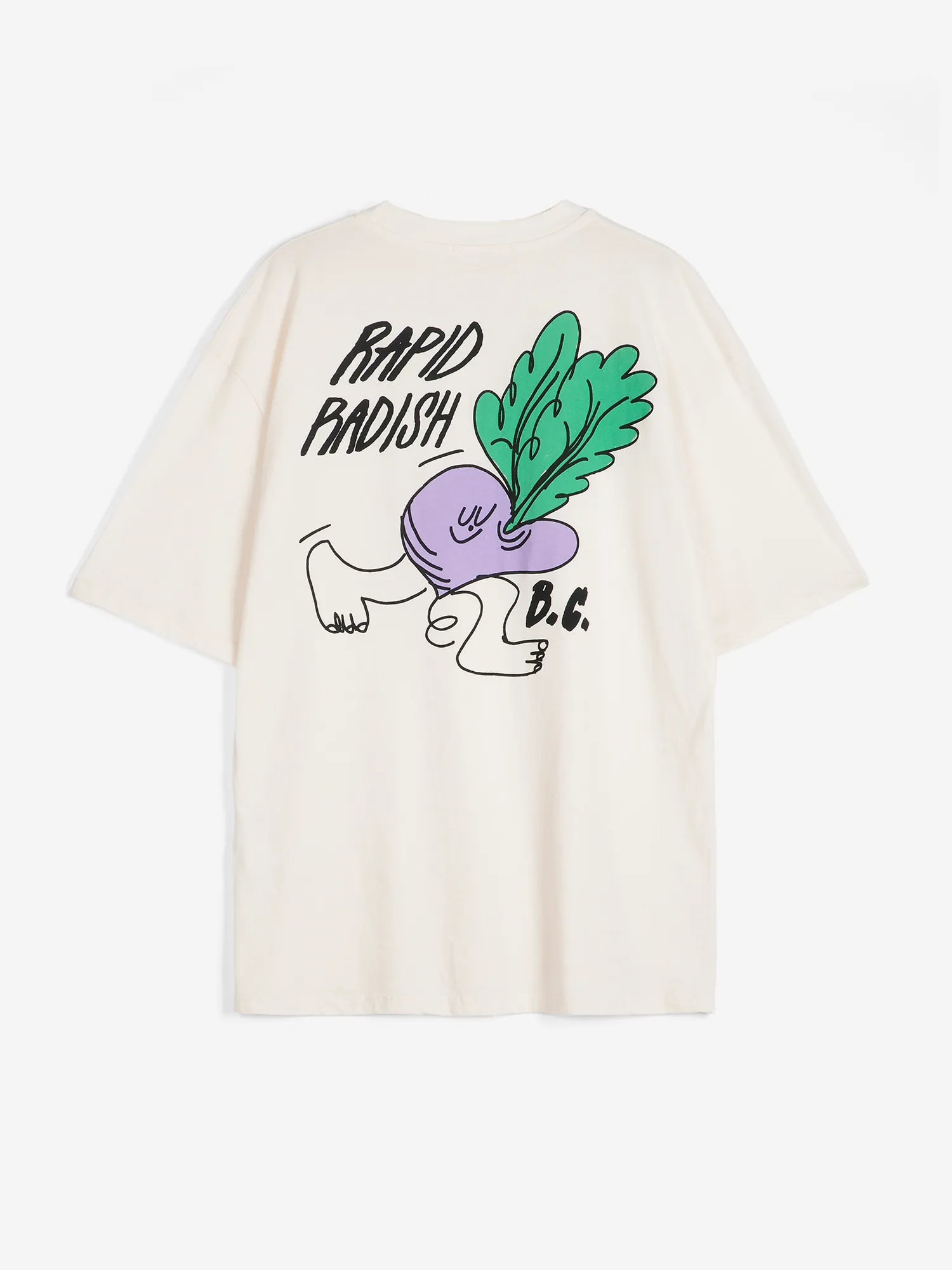 Rapid Radish oversized T-shirt | Bobo Choses for Woman