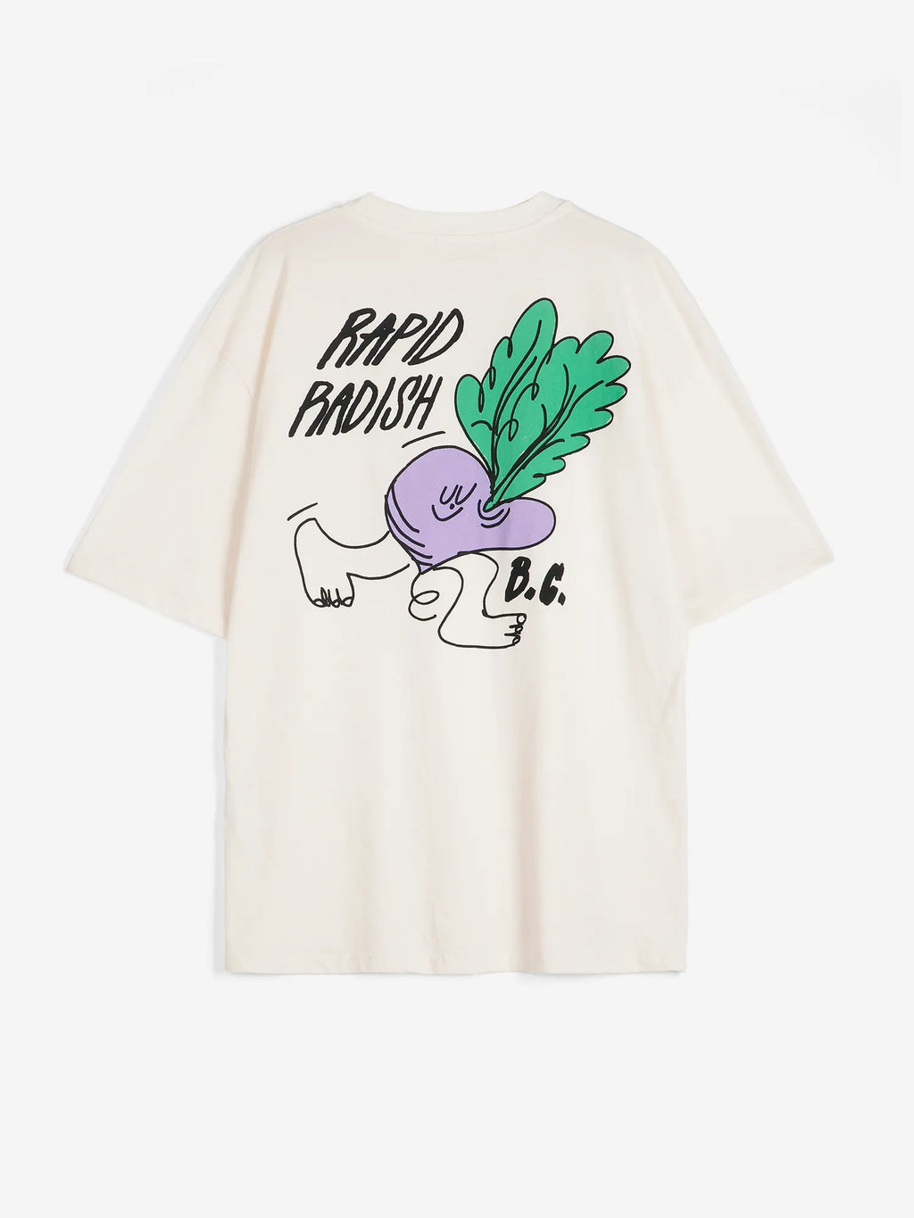 Rapid Radish oversized T-shirt | Bobo Choses for Woman