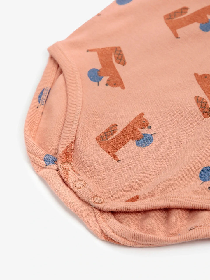 Bodi estampat Hungry Squirrel