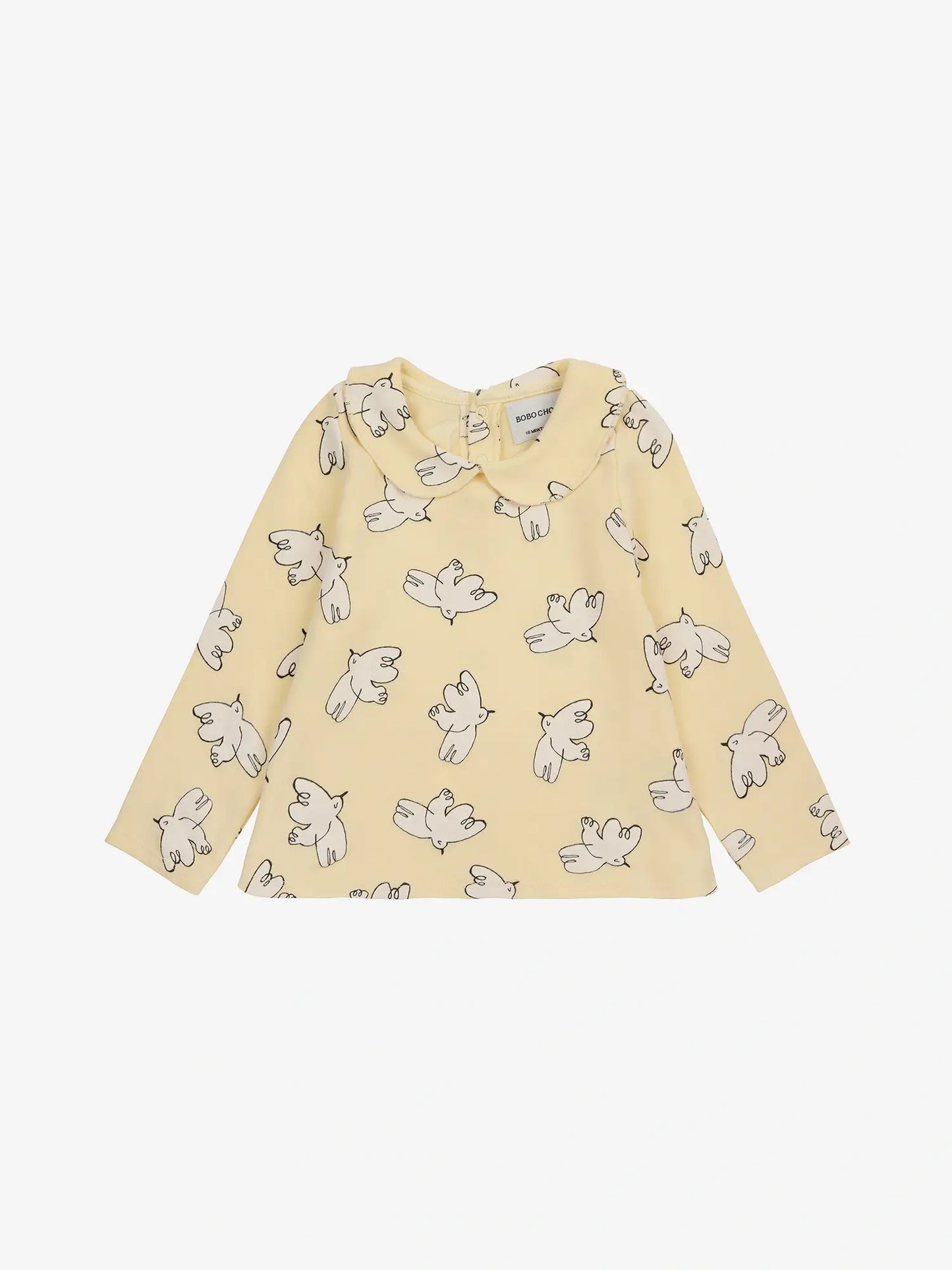 Freedom Bird all over collar T-shirt