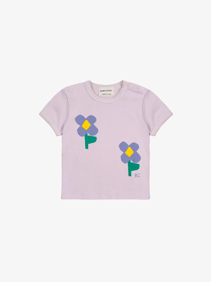 T-shirt Pansy Flower