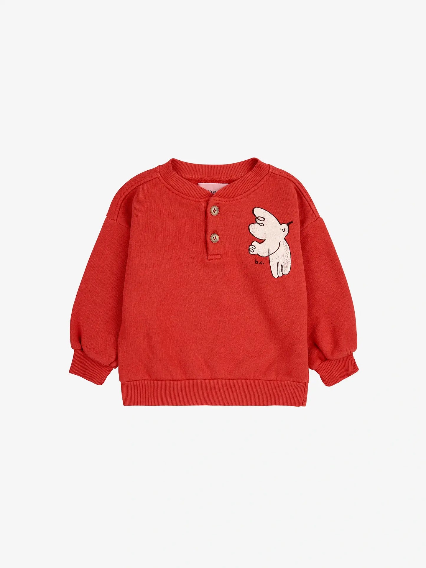 Freedom Bird buttoned sweatshirt