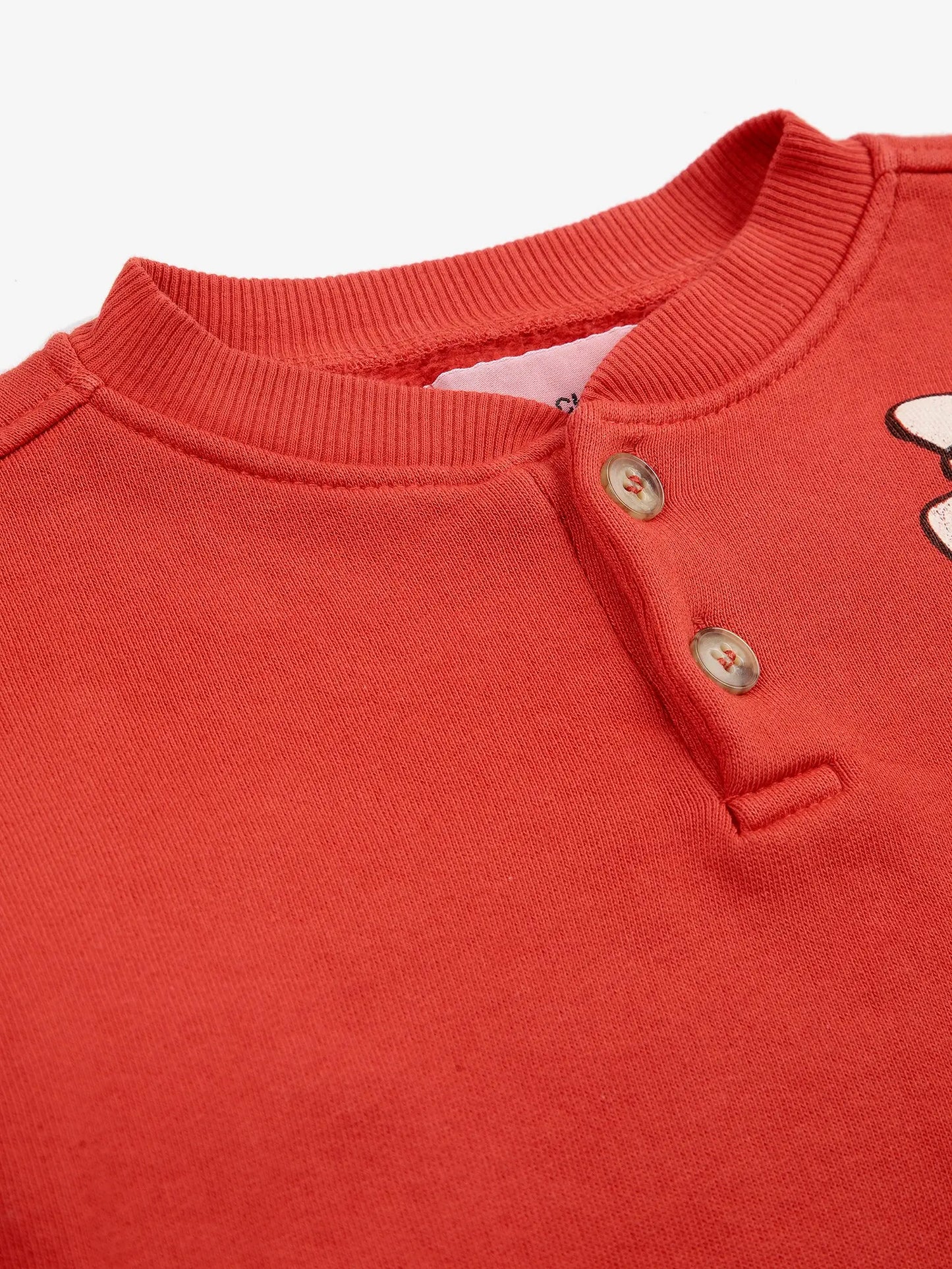 Freedom Bird buttoned sweatshirt