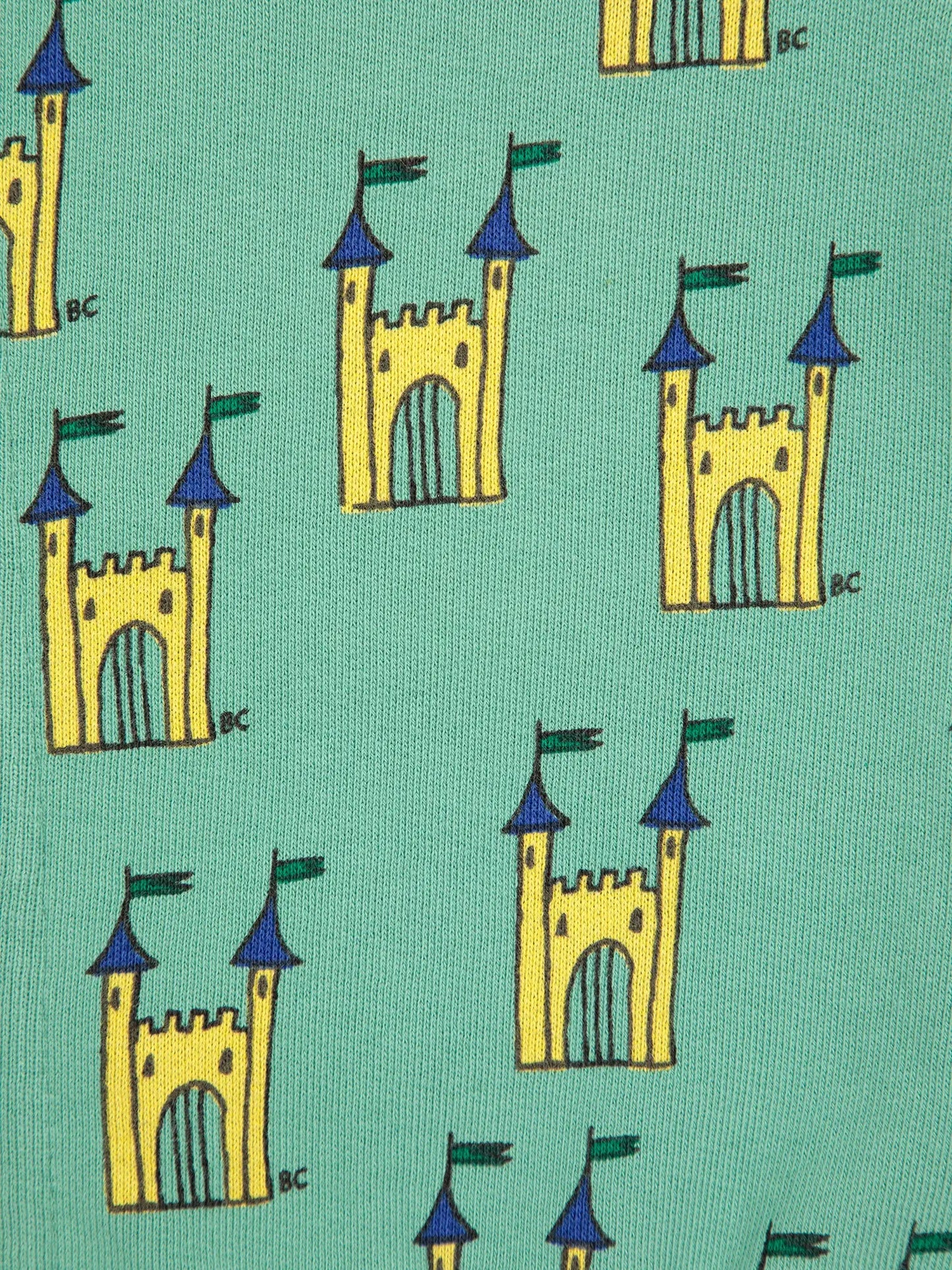 Faraway Castle all over zipped sweatshirt