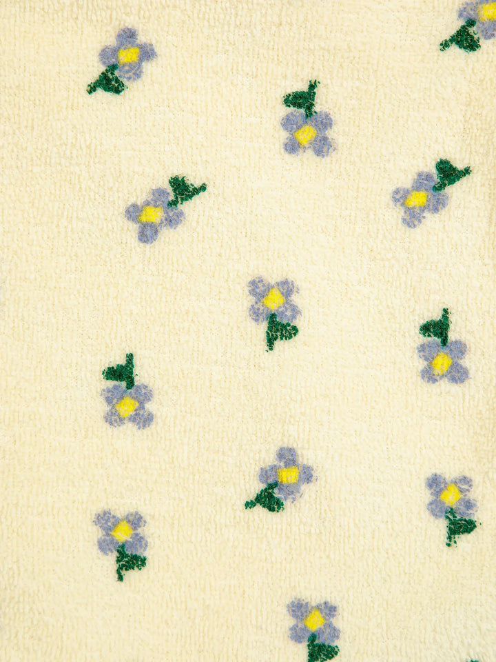 Dessuadora amb cremallera estampat Pansy Flower