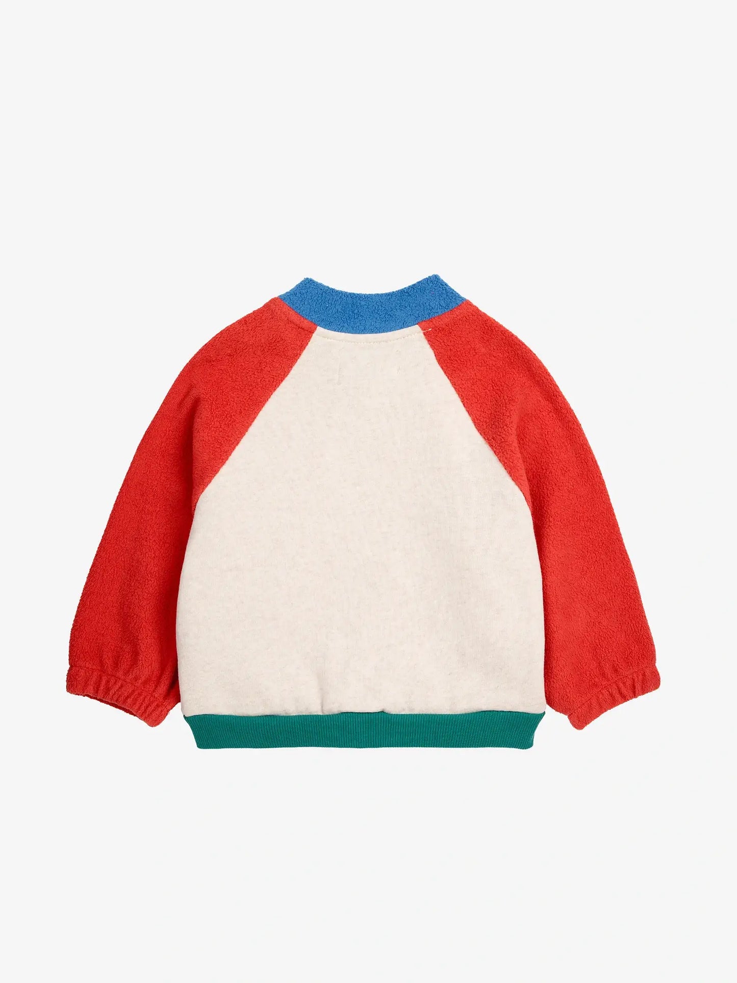 B.C color block zipped sweatshirt