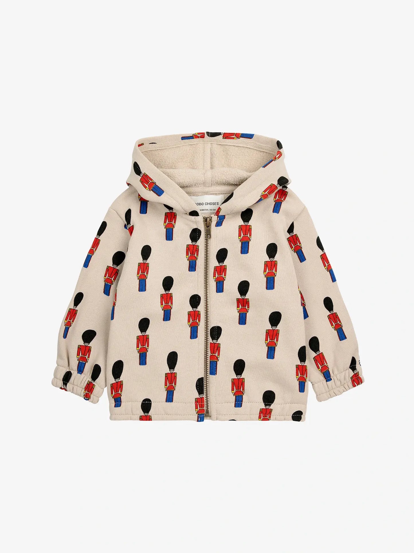 Sudadera de cremallera estampado Little Tin Soldiers