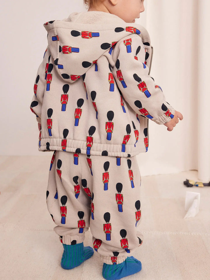 Dessuadora amb cremallera estampat Little Tin Soldiers