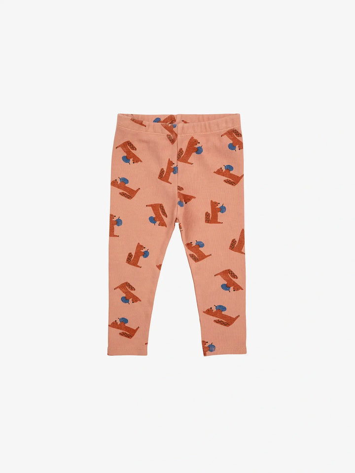 Leggings Hungry Squirrel con estampado integral