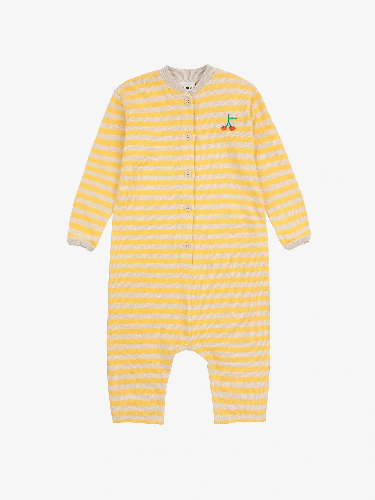 Stripes terry overall