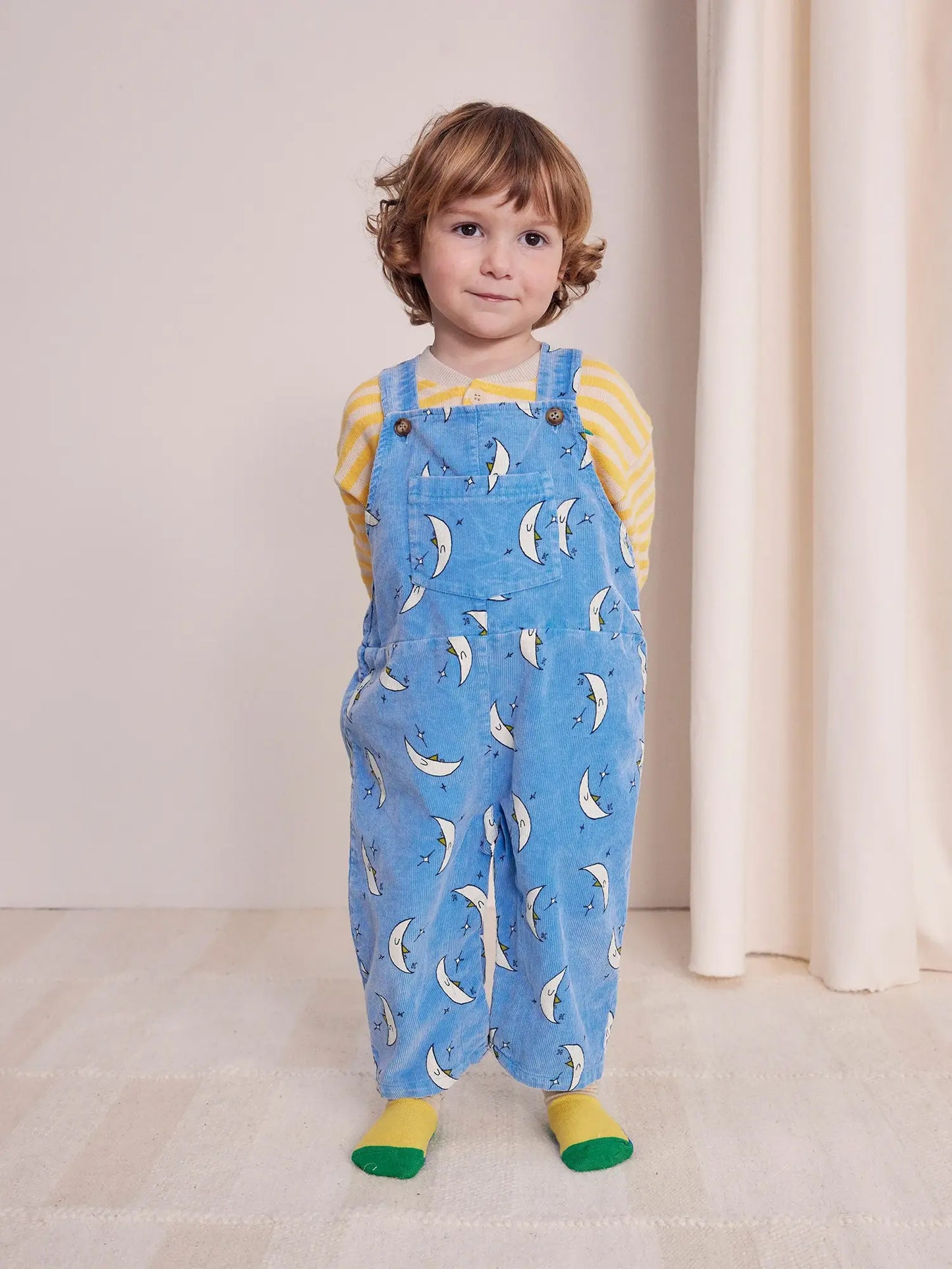 Beneath The Moon micro corduroy dungaree