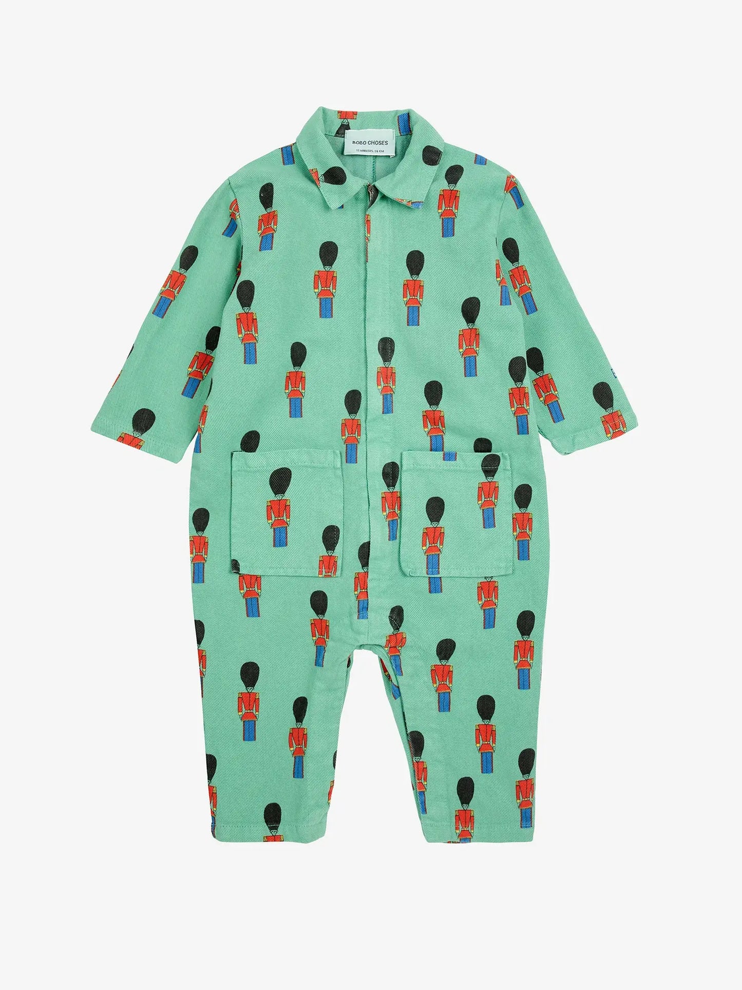 Gewebter Jumpsuit Little Tin Soldiers Allover