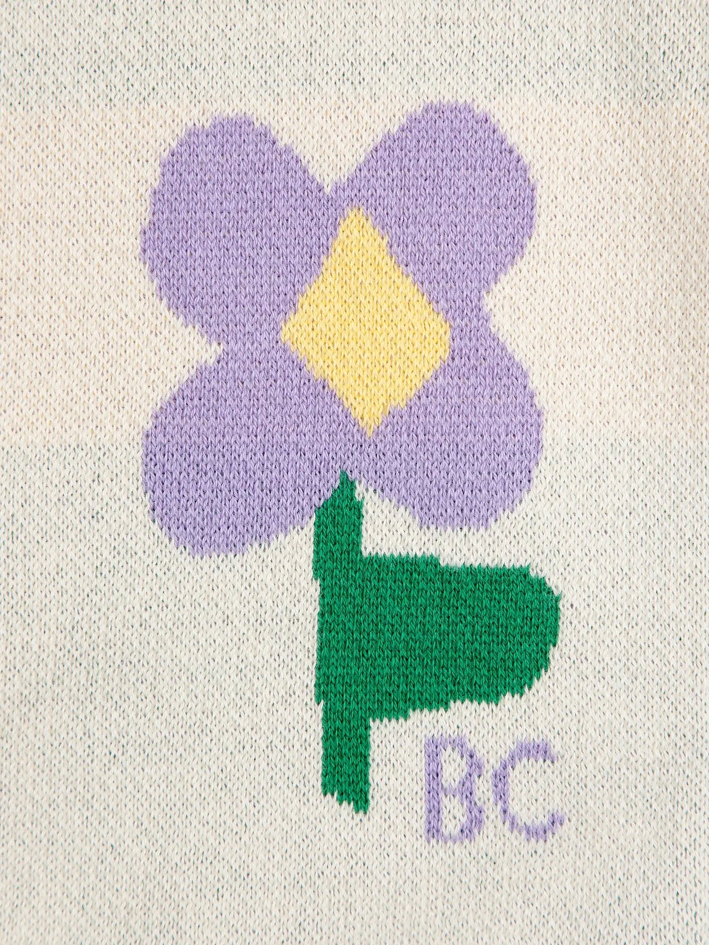 Strickjacke Pansy Flower