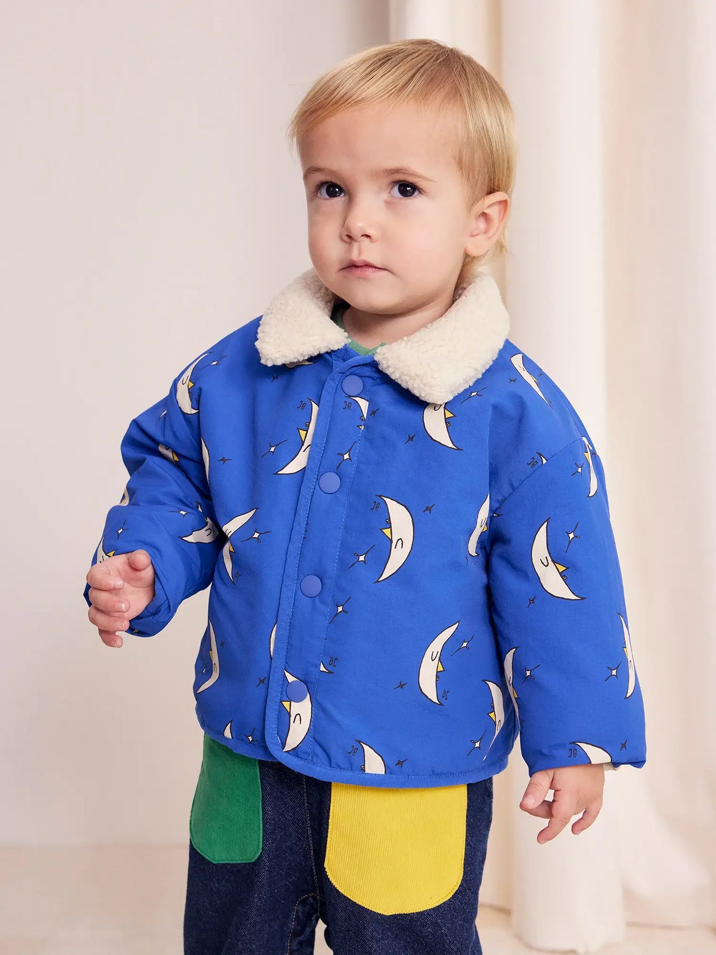 Jaqueta reversible estampat "Beneath The Moon"