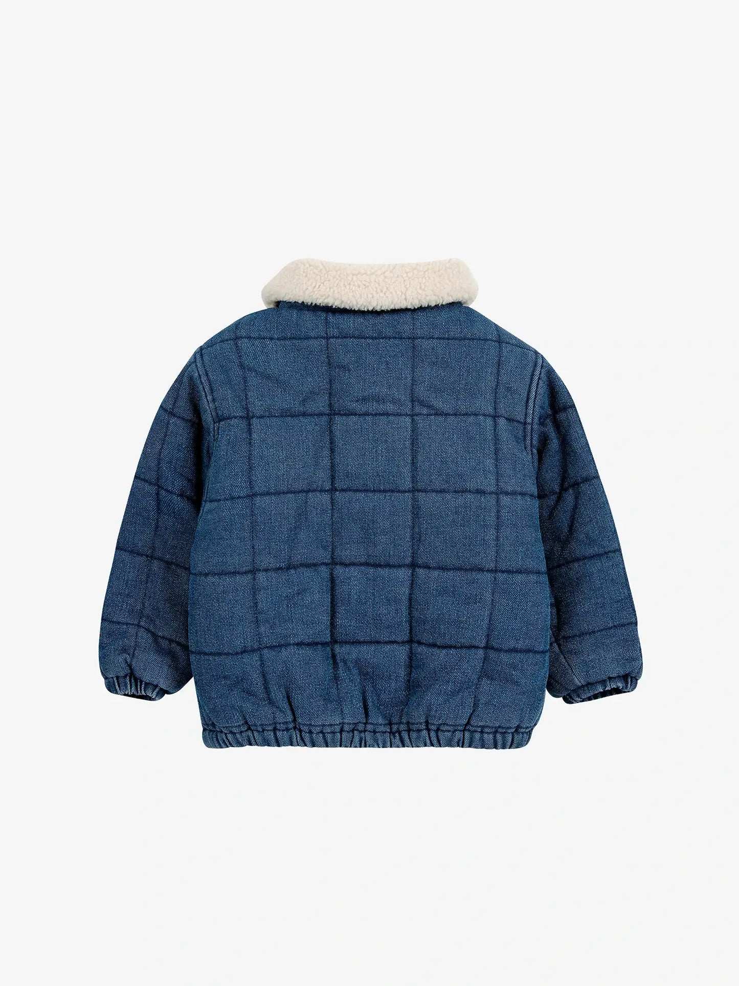 quilted denim jacket