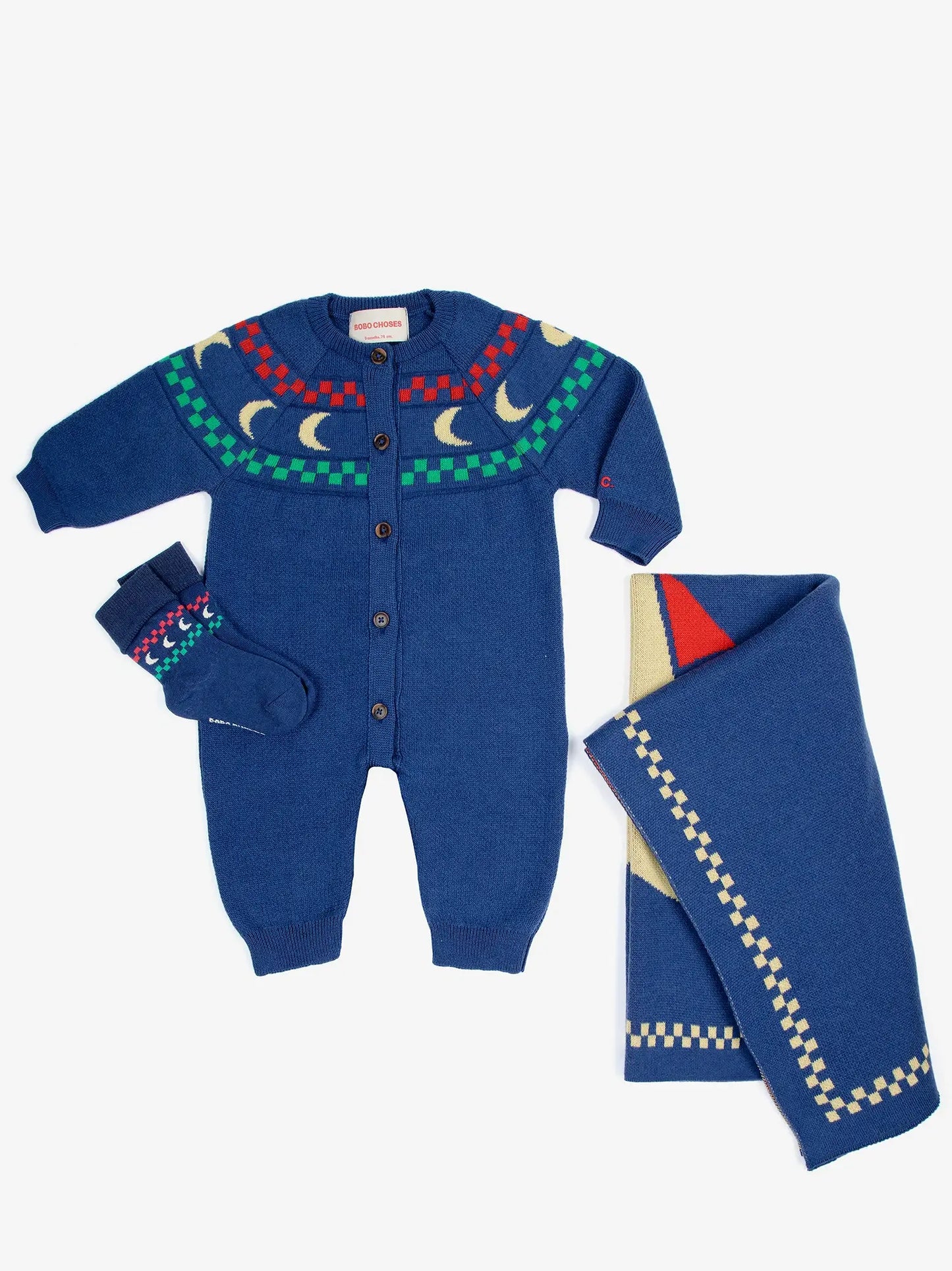 Beneath The Moon knitted overall gift set