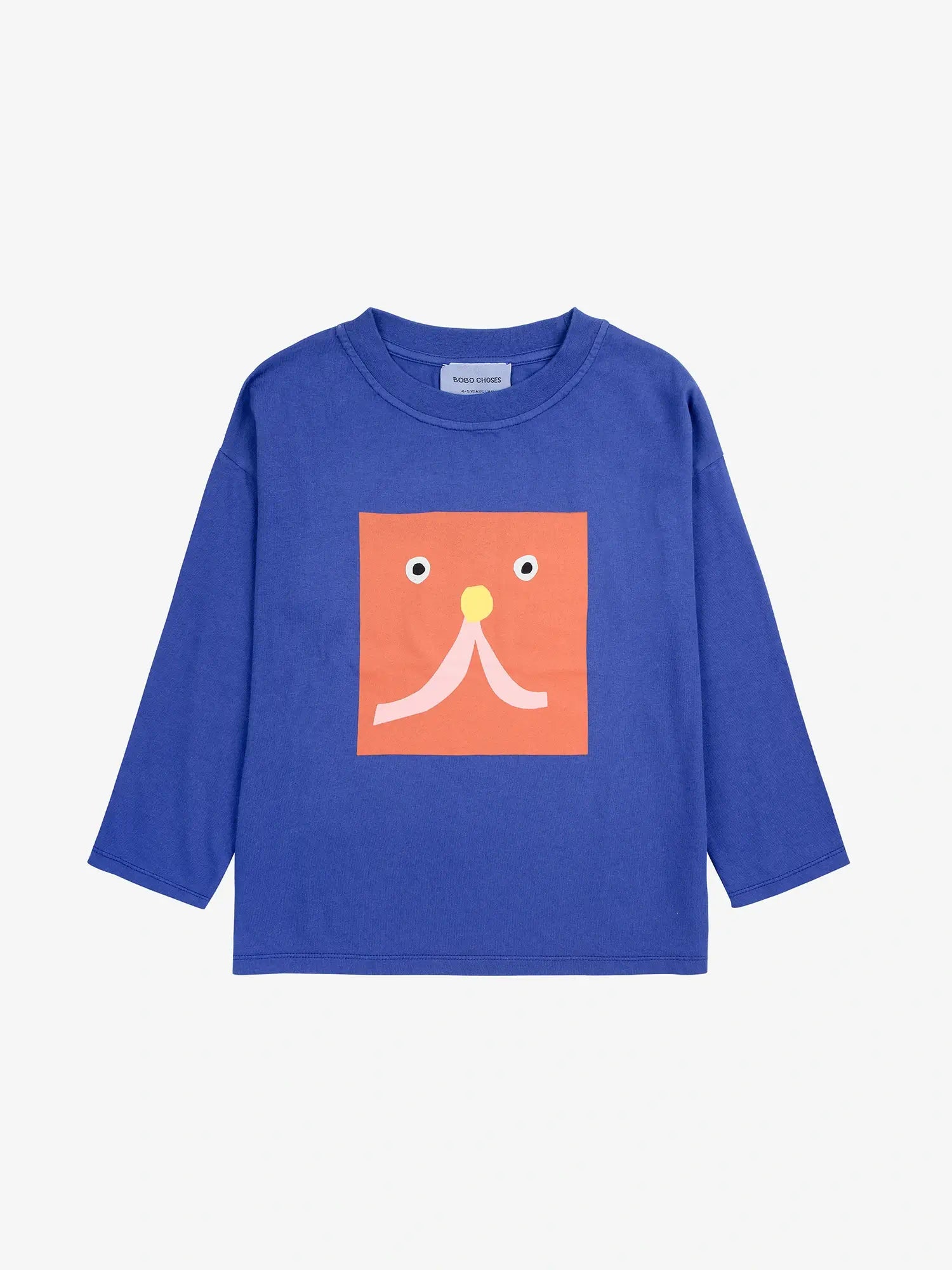 Funny Face Long Sleeve T shirt for Children Bobo Choses