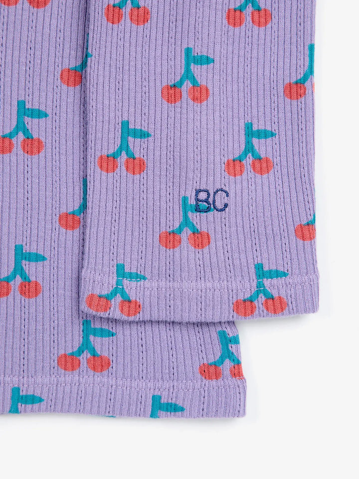 Samarreta de coll alt estampat Cherry