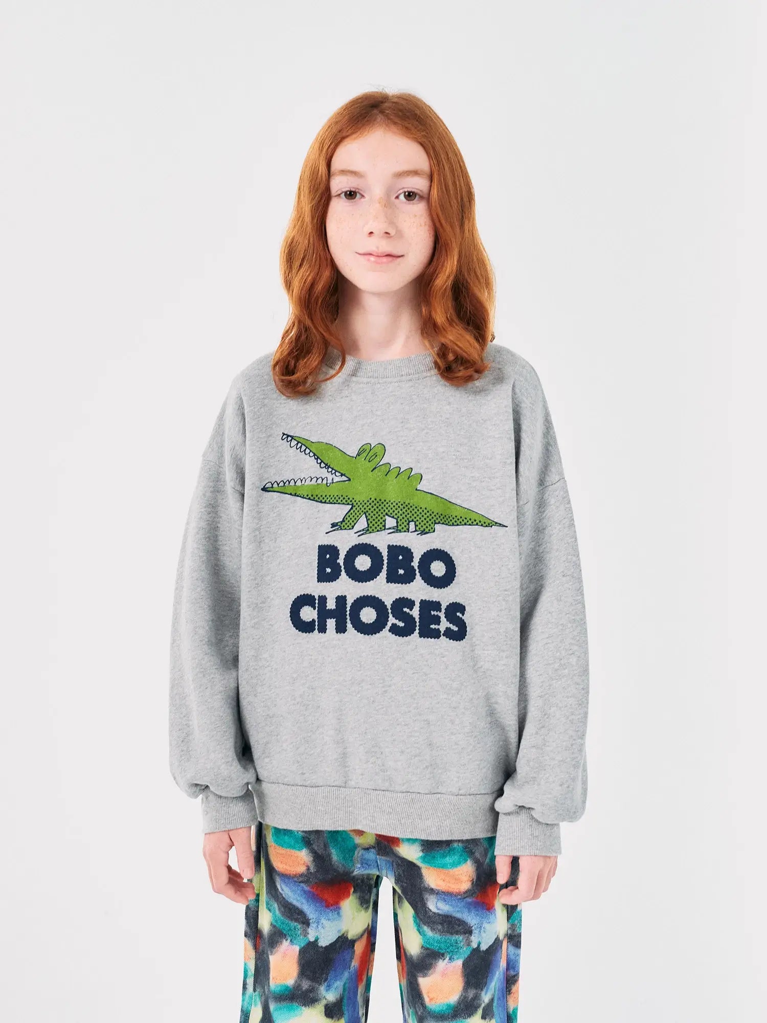 Talking Crocodile Sweatshirt for Children Bobo Choses