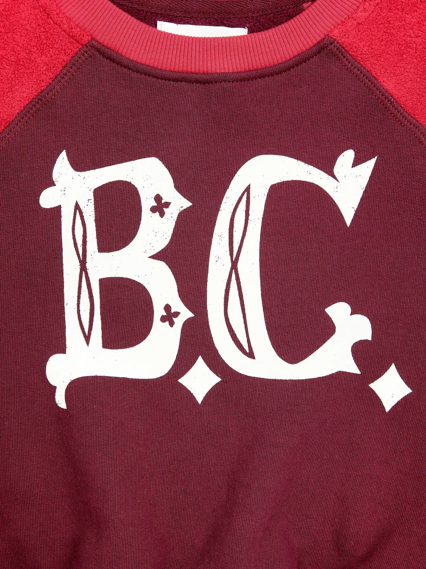 Sudadera B.C. Vintage con mangas raglán