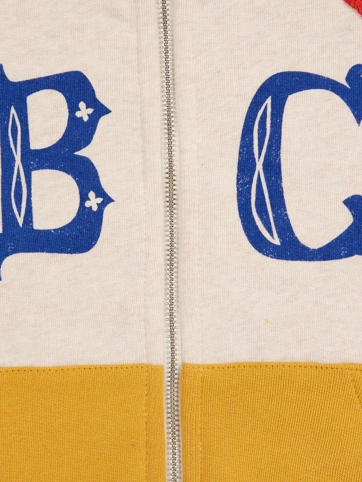 Dessuadora amb cremallera blocs de color BC Vintage