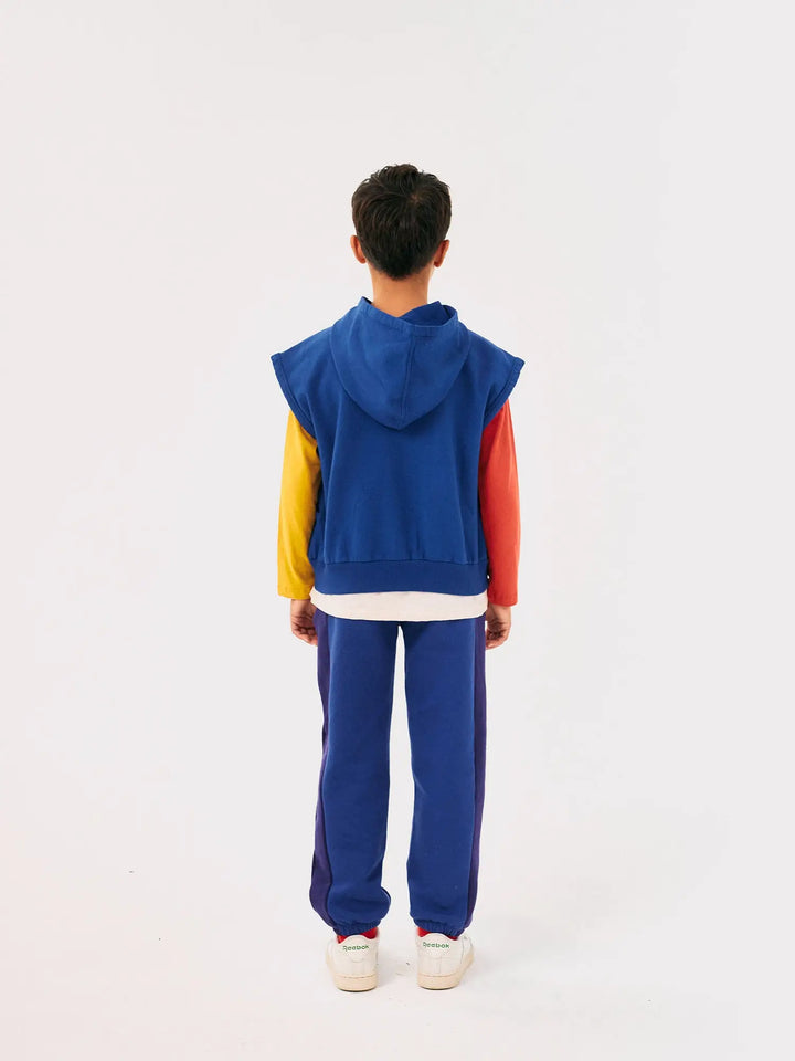Bobo Choses sleeveles zipped hoodie