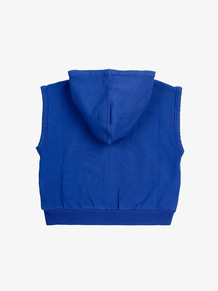 Bobo Choses sleeveles zipped hoodie