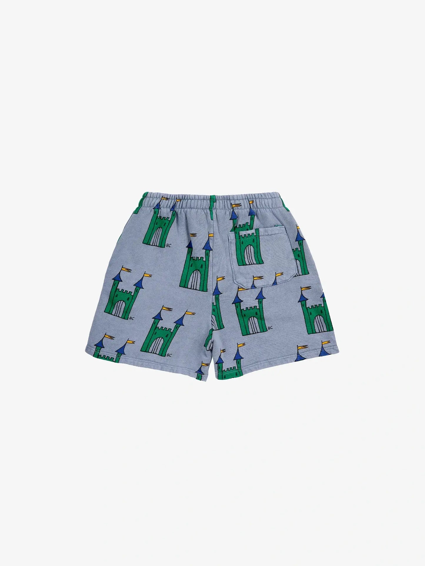 Faraway Castle all over bermuda shorts