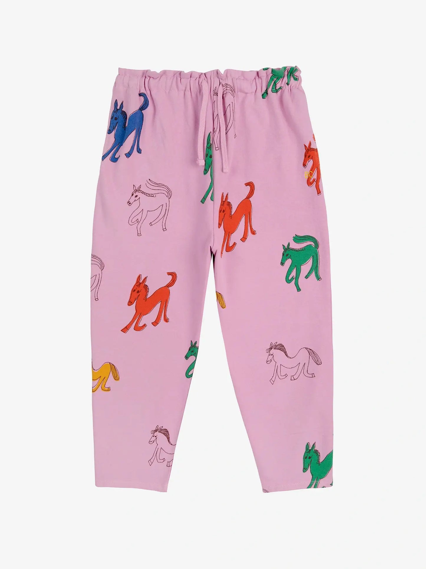 Pantalón jogger Wonder Horse de corte paper bag con estampado integral