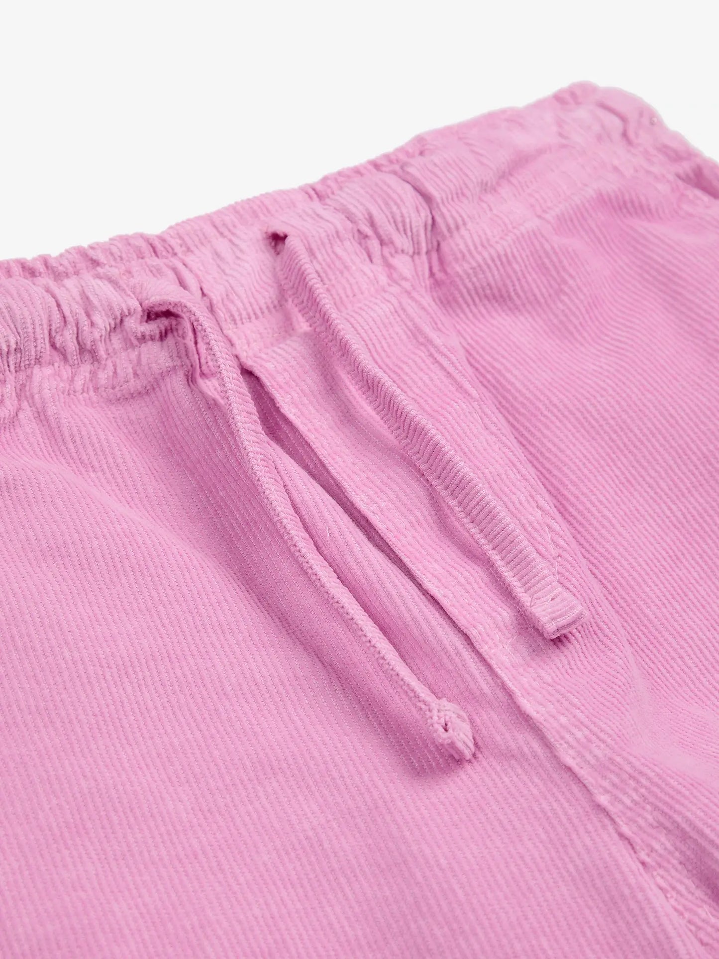 Bobo Choses pink corduroy straight pants