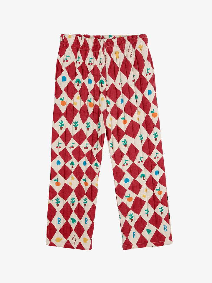 Pantalons encoixinats estampat Harlequin