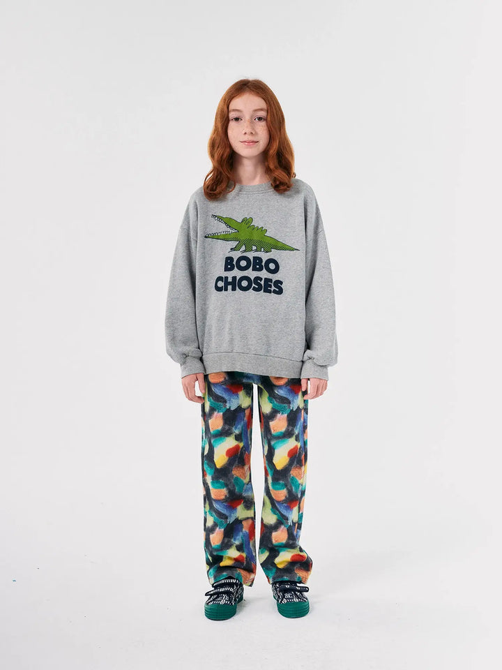Fantasy World all over five pockets straight pants