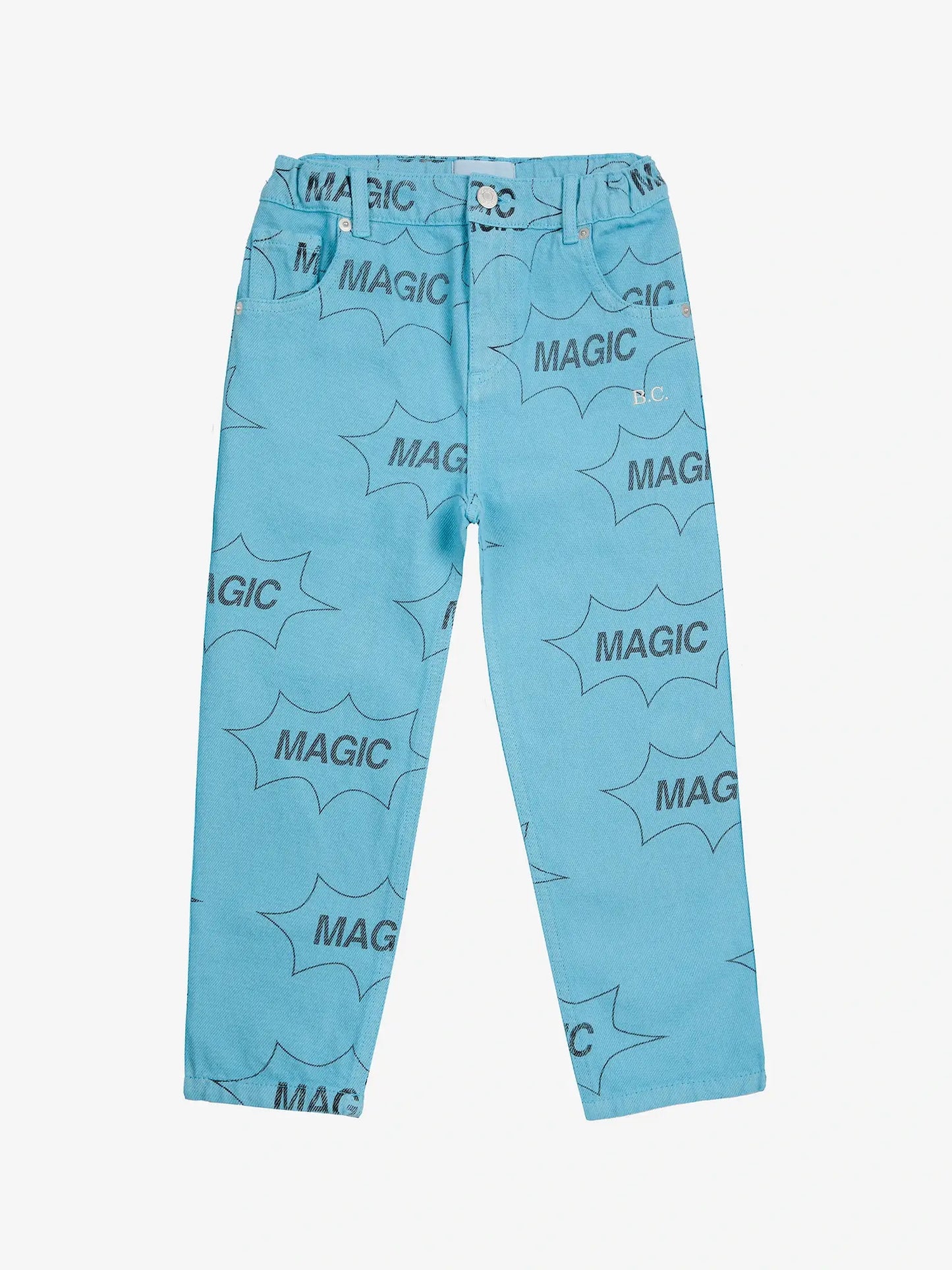 Pantalon baggy en jean It's Magic all-over