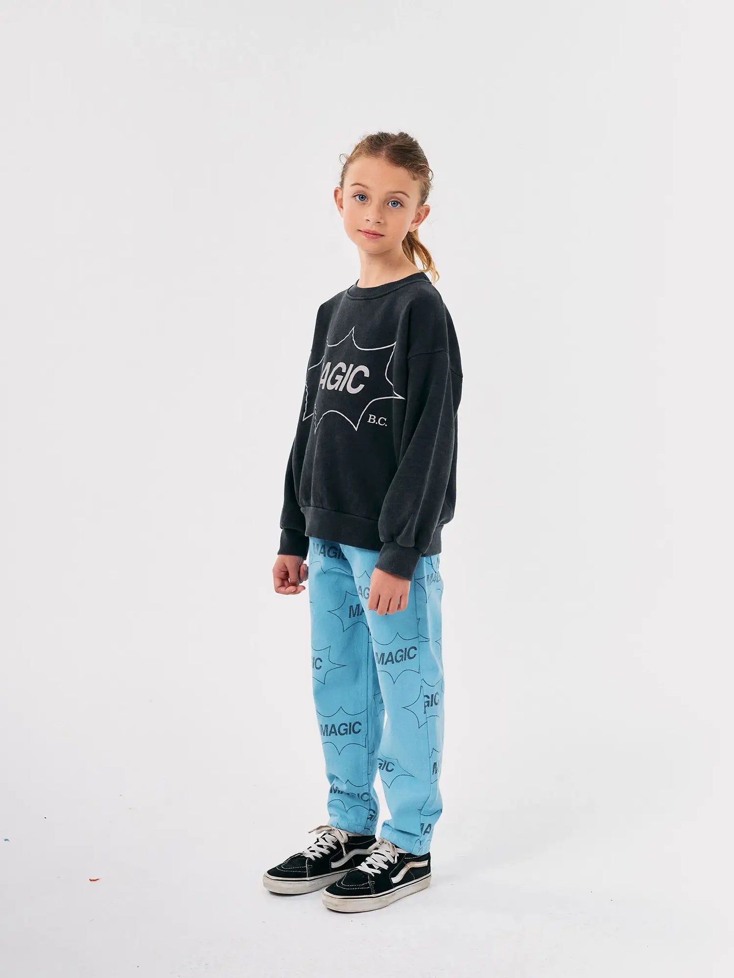 Pantalon baggy en jean It's Magic all-over