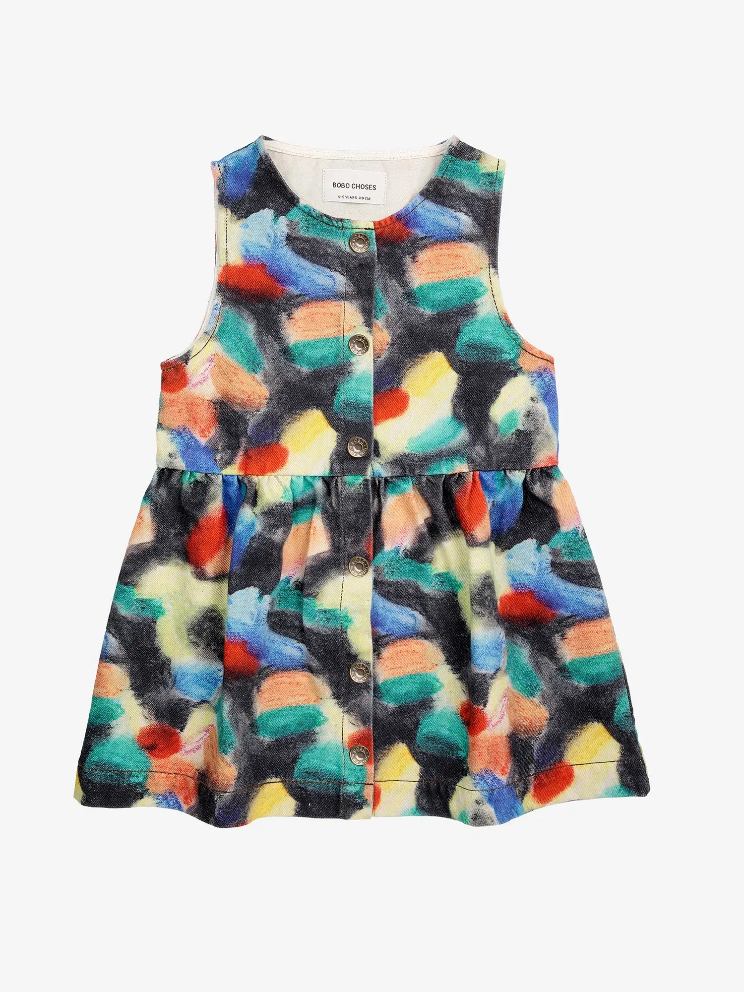 Fantasy World All Over Sleeveless Woven Dress Bobo Choses