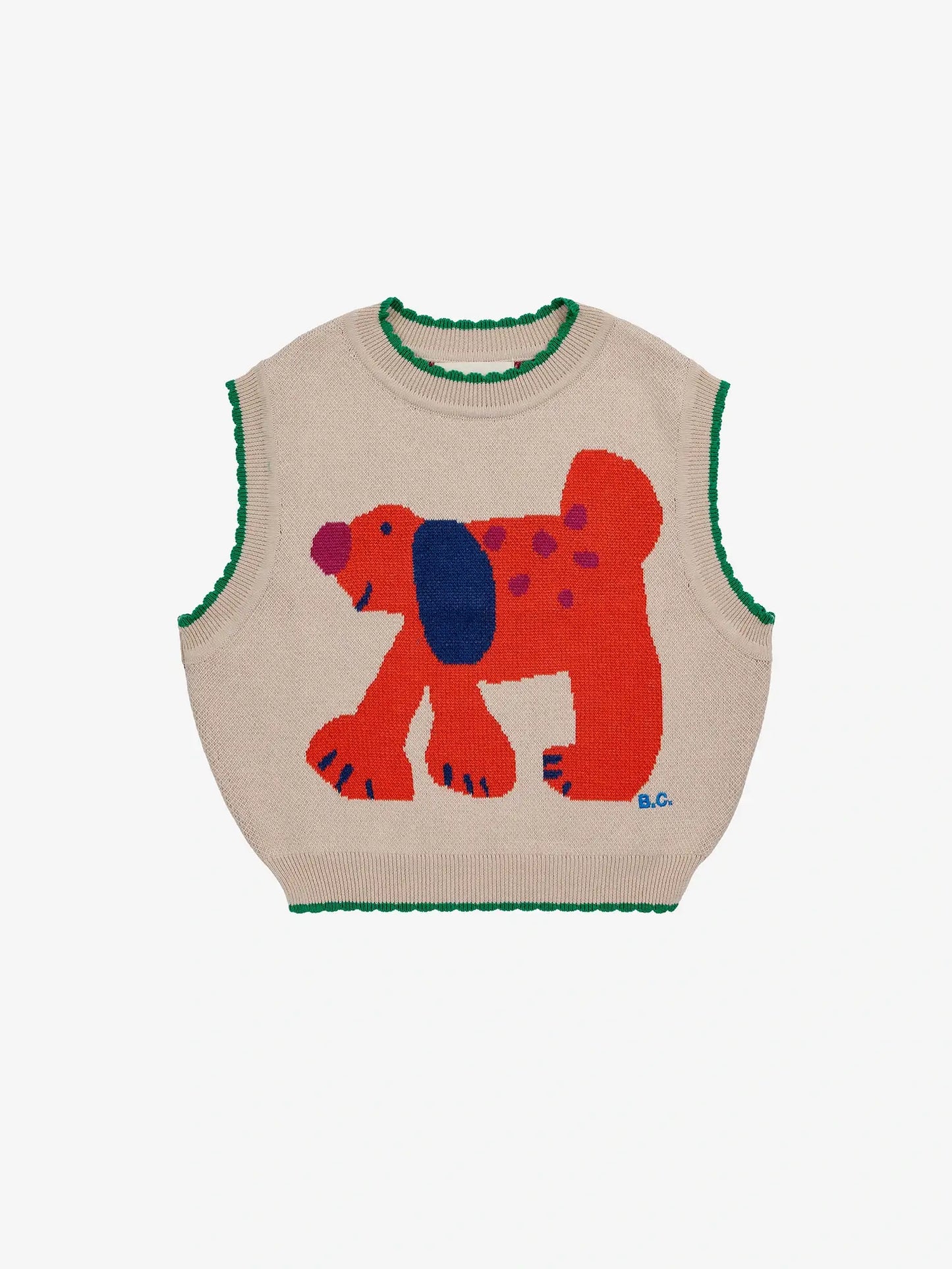 Gilet en tricot jacquard Fairy Dog