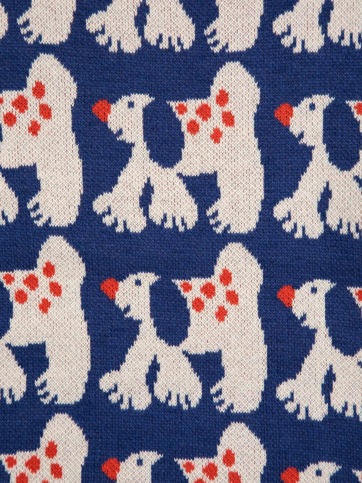 Fairy Dog all over jacquard jumper