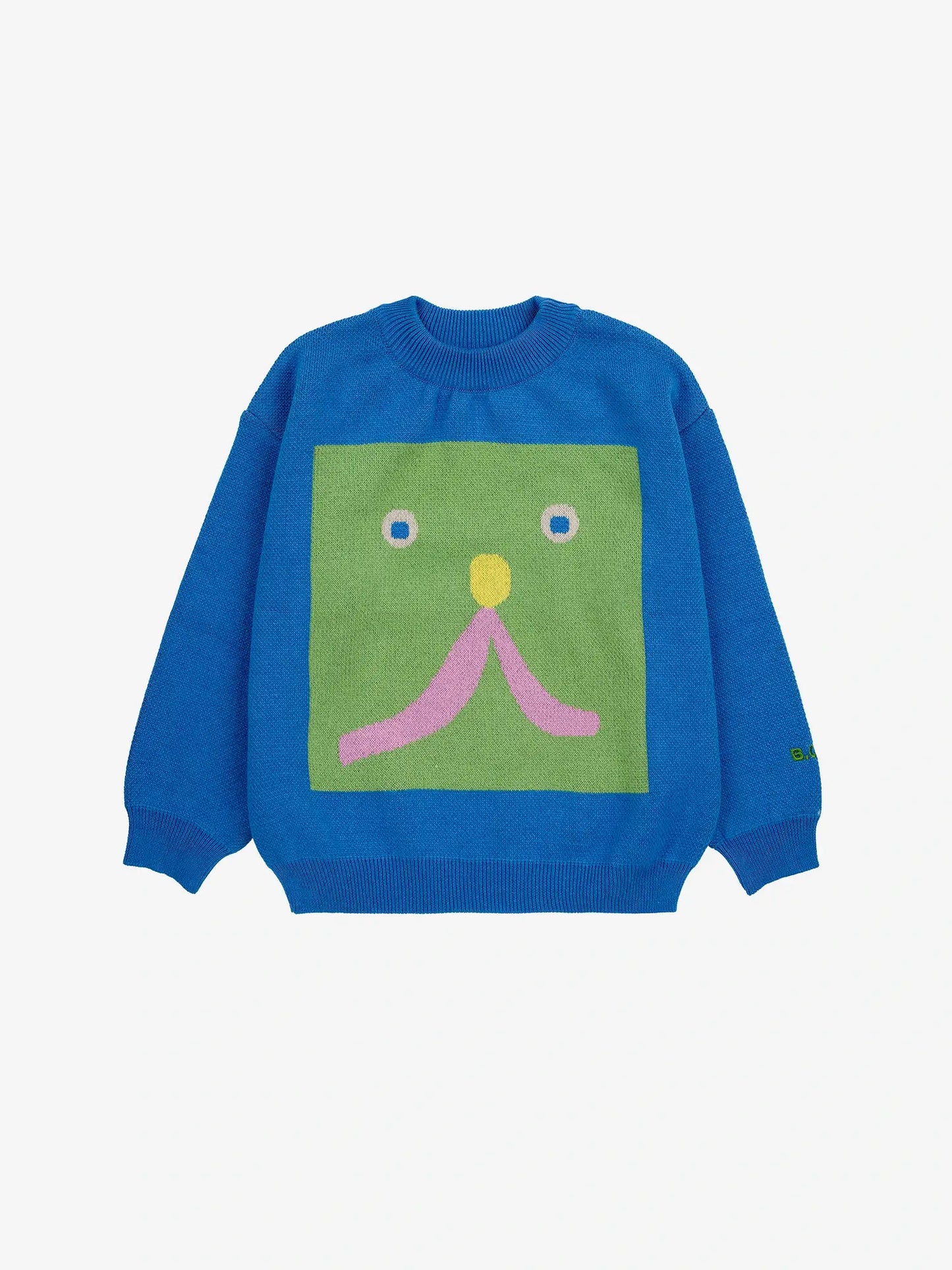 Funny Face jacquard jumper