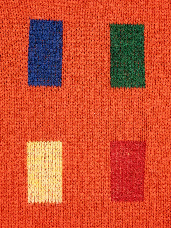 Color Game all over jacquard jumper