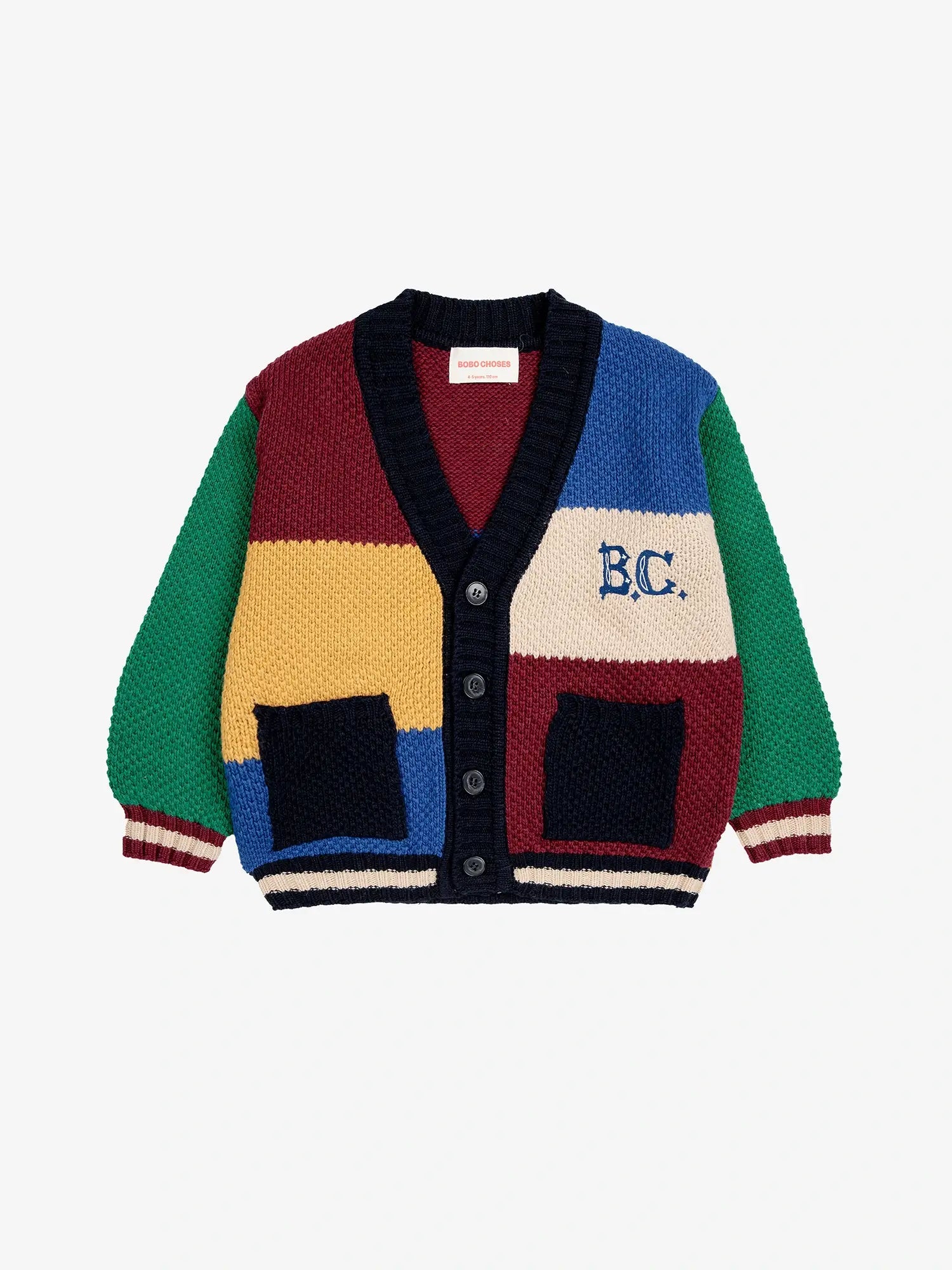 B.C. Vintage Multicoloured Cardigan for Children Bobo Choses