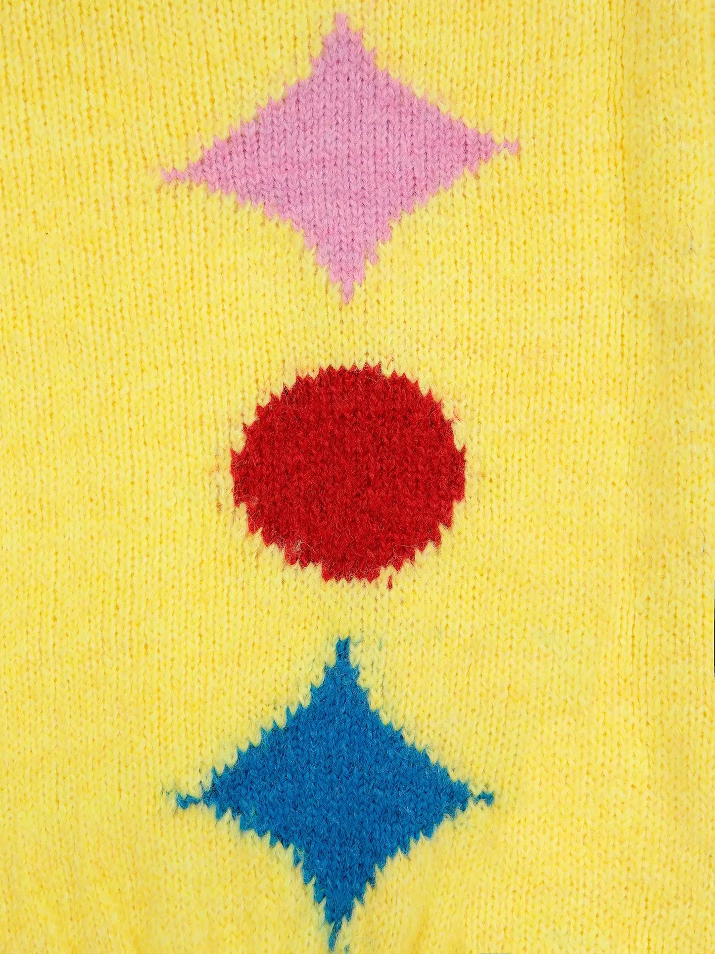 Cárdigan de punto intarsia Sparkles