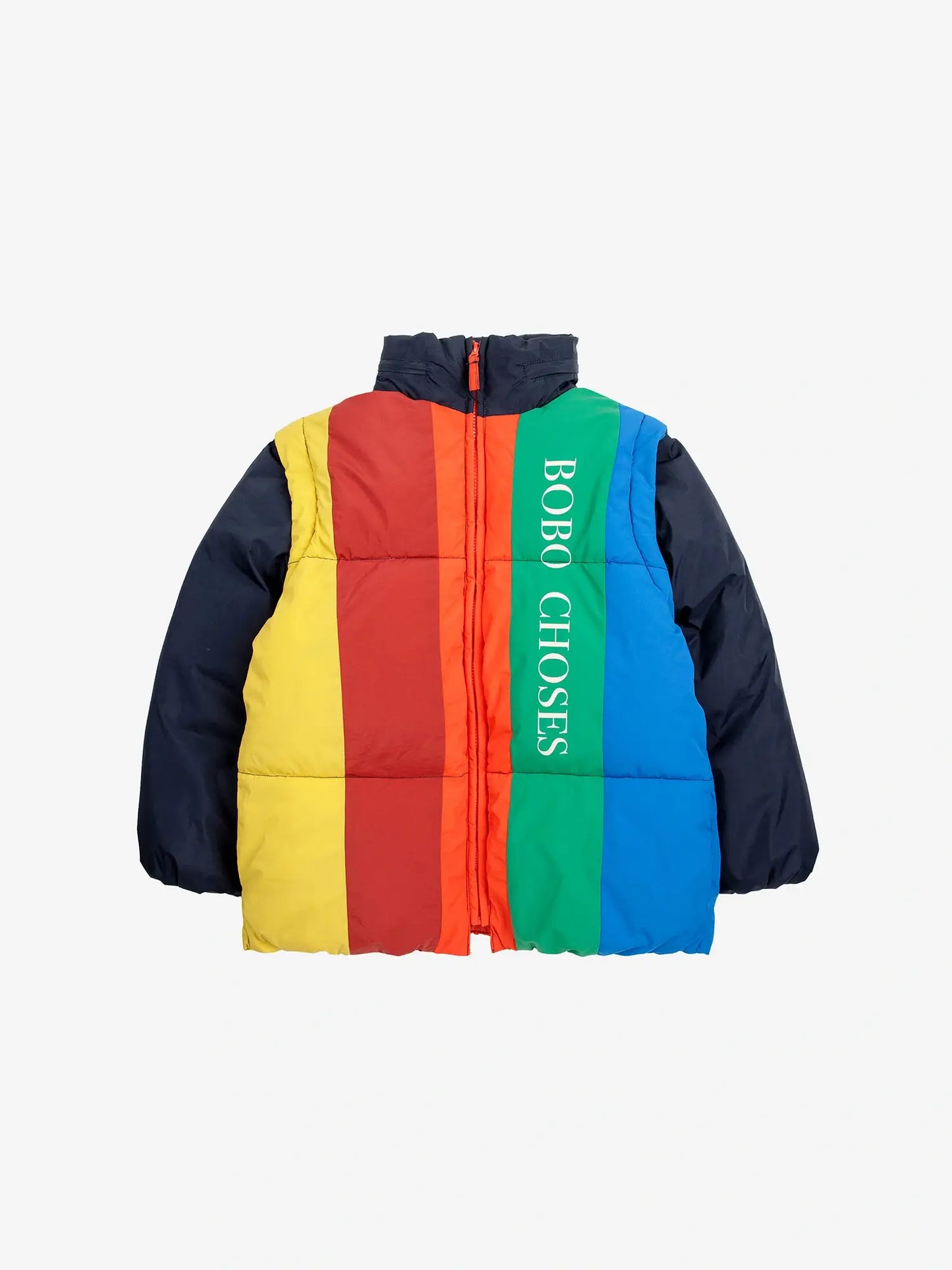 Blouson rembourré color block Bobo Choses