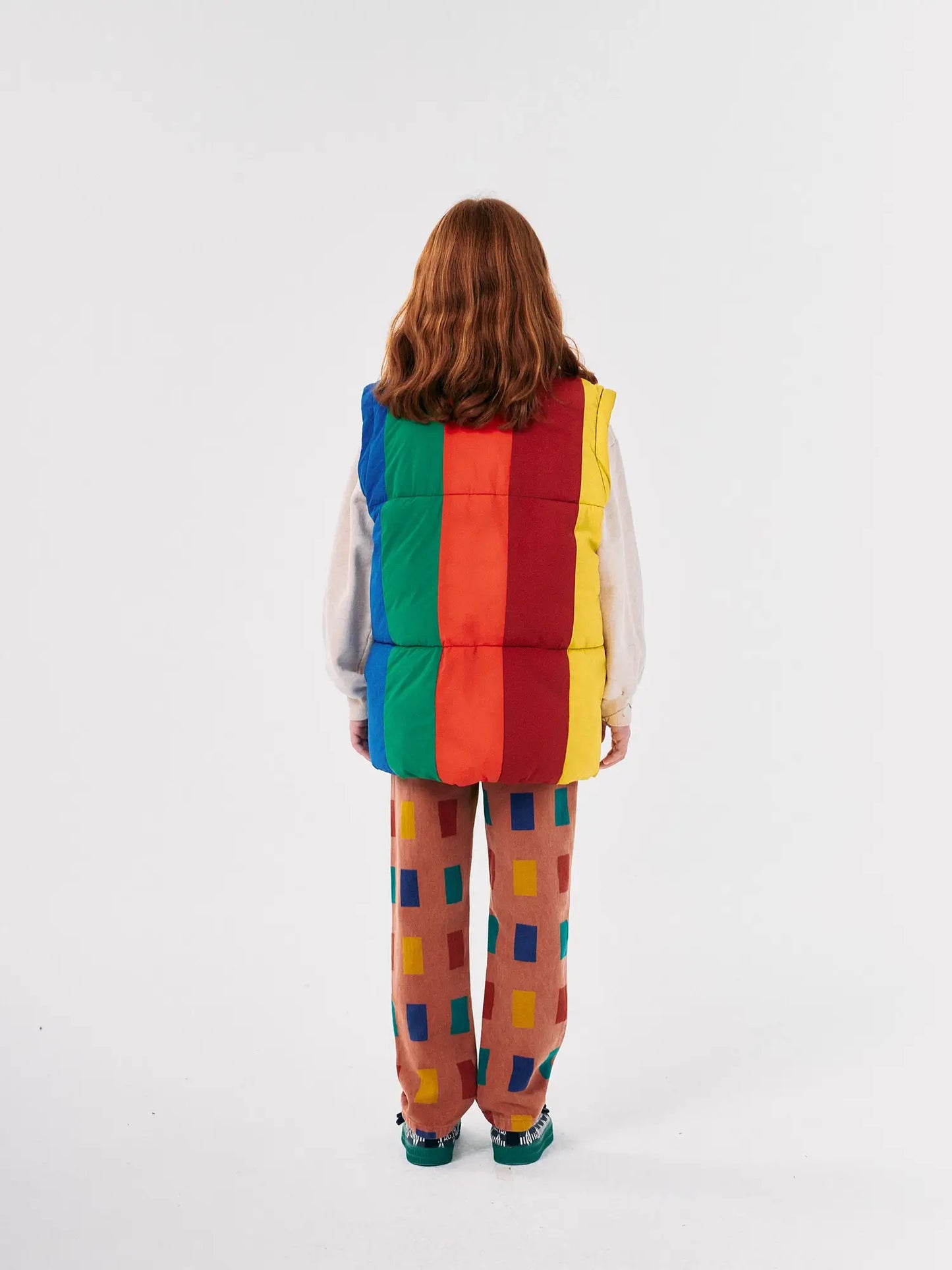 Wattierter Anorak Bobo Choses Color Block