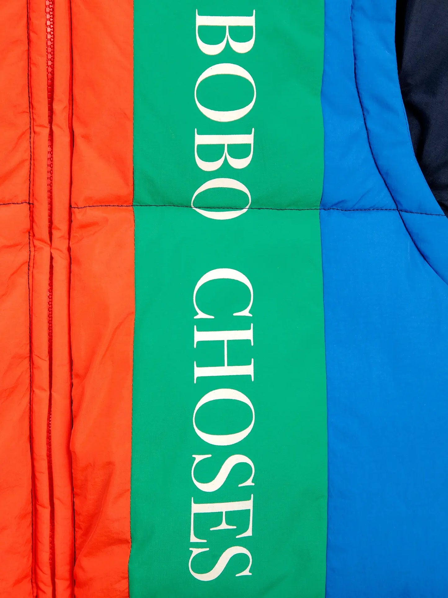 Bobo Choses color block padded anorak