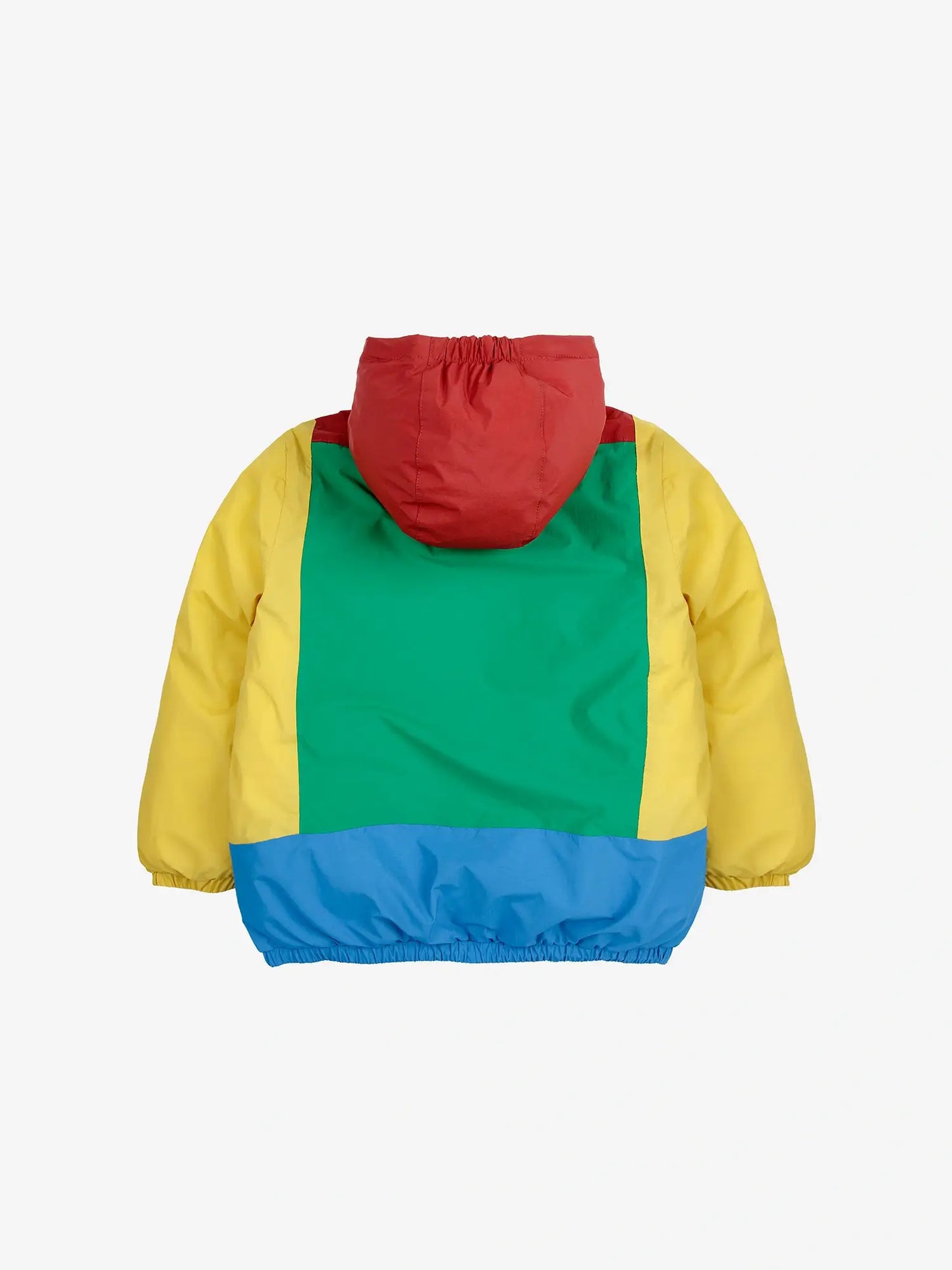 Hungry Squirrel color block anorak