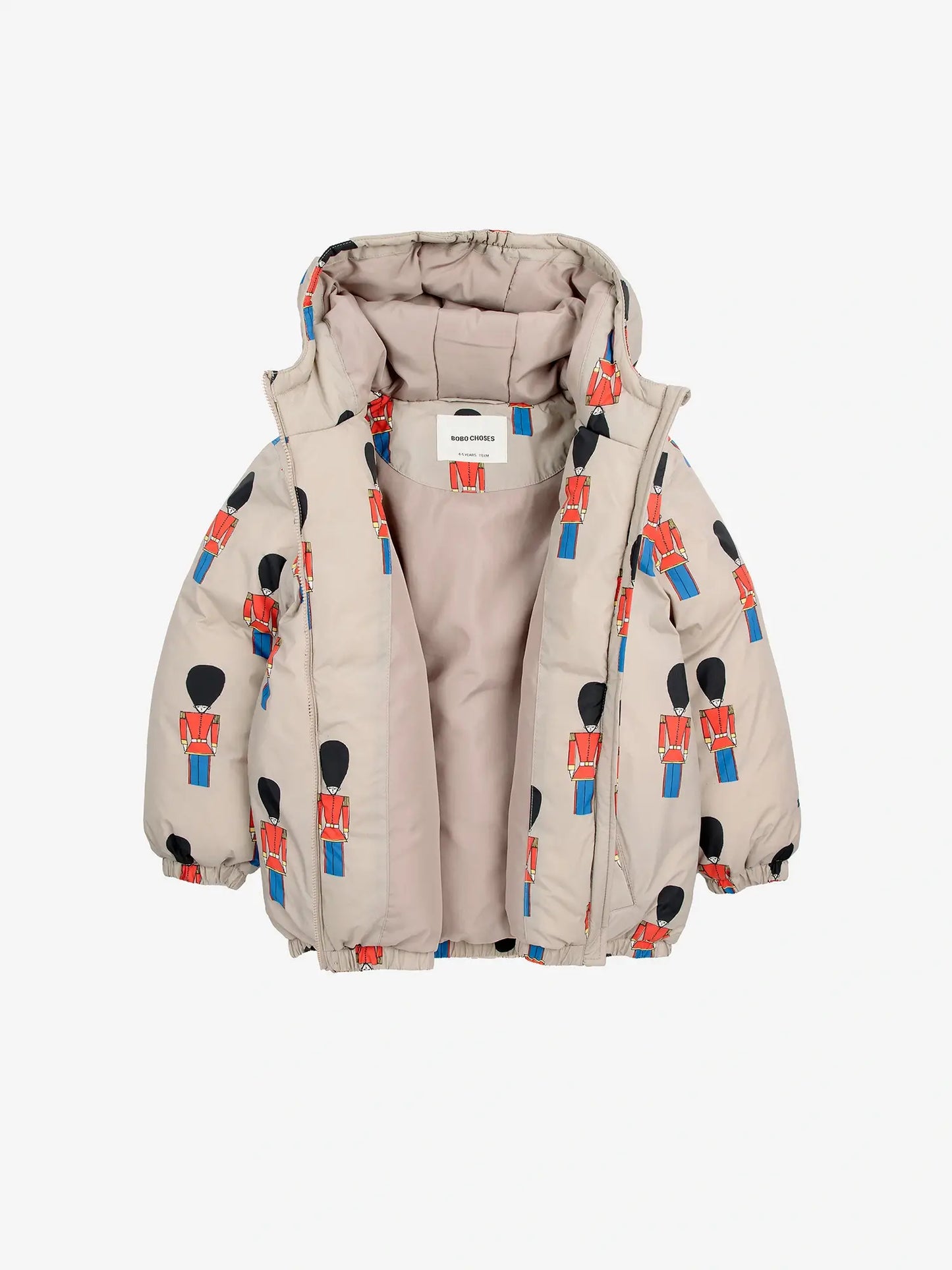 Anorak Little Tin Soldiers con estampado integral