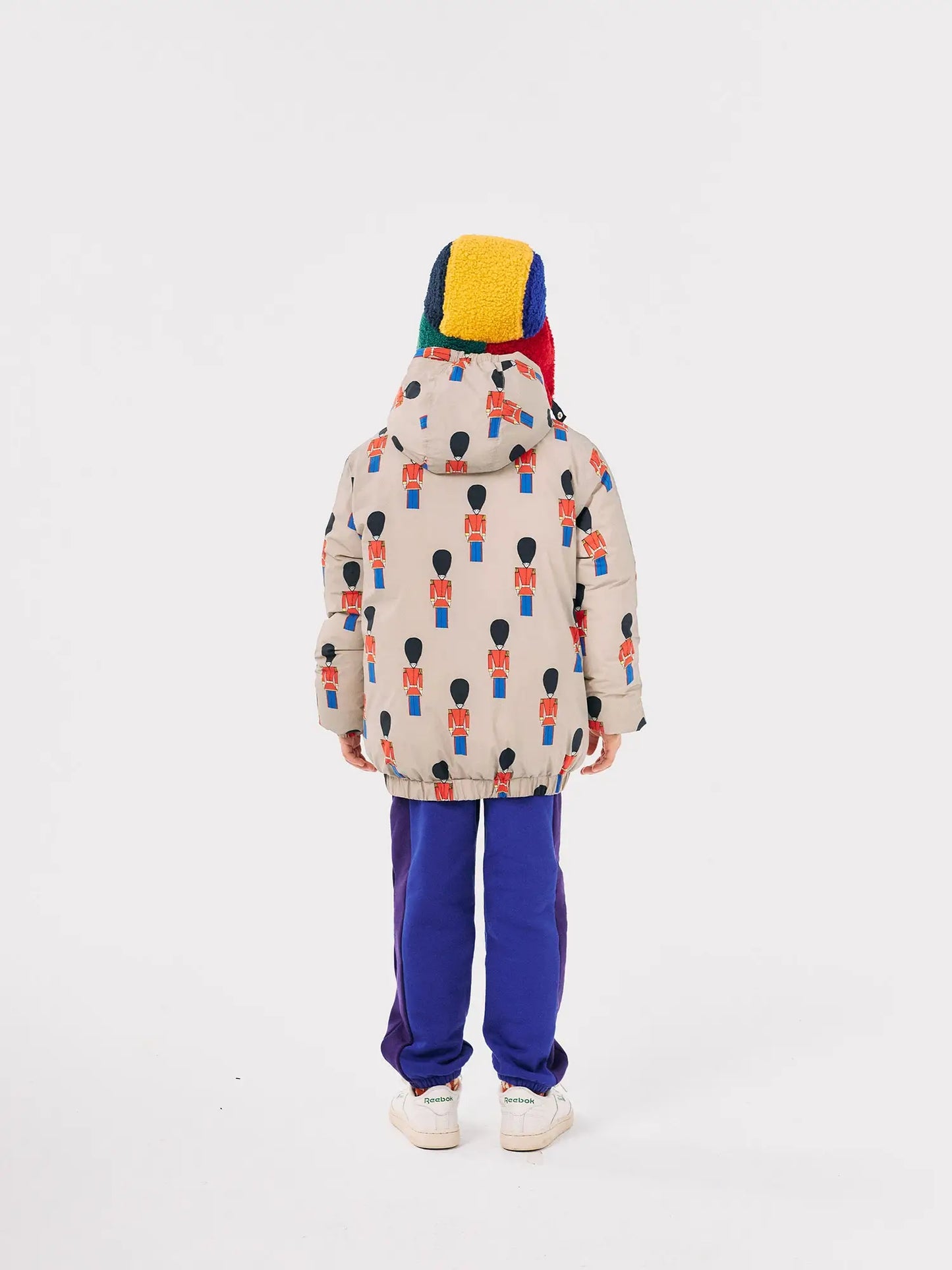 Anorak Little Tin Soldiers con estampado integral