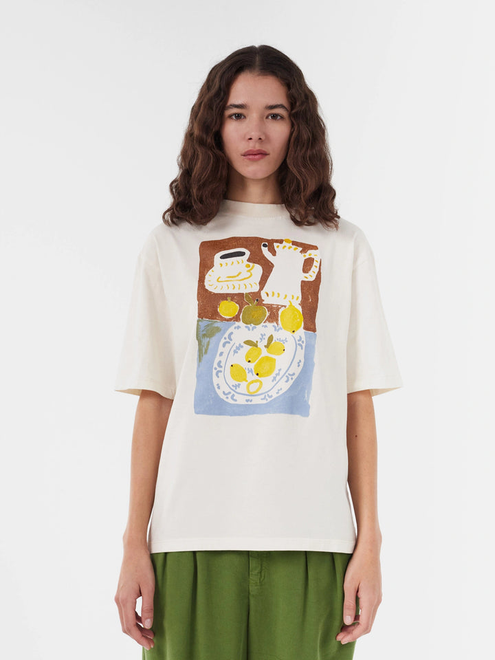 Camiseta estampada Abstract Tea Time